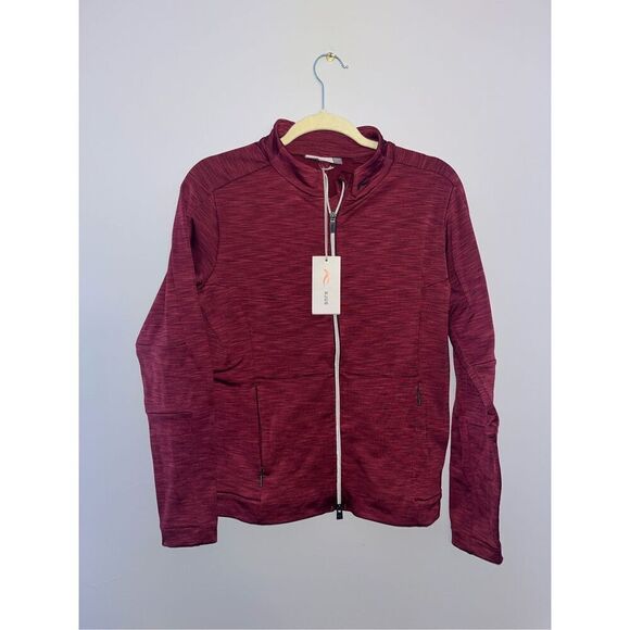 KJUS Women’s Mirrabell Jacket NWT Size 40/M Red Full Zip - Picture 1 of 5